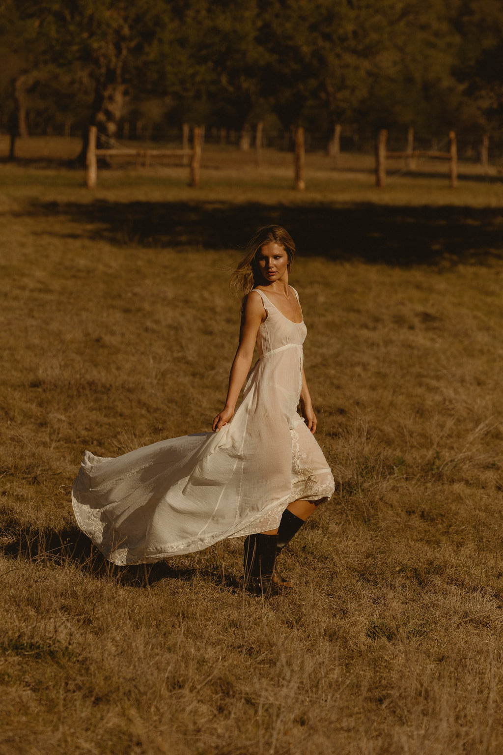 Sunflower Train Dress