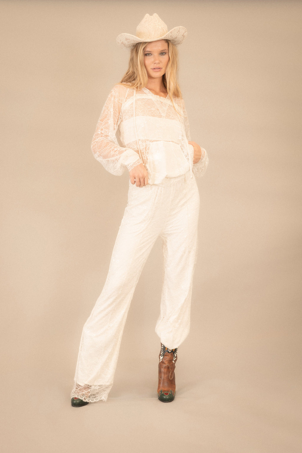 La Perla Pinstripe Pant