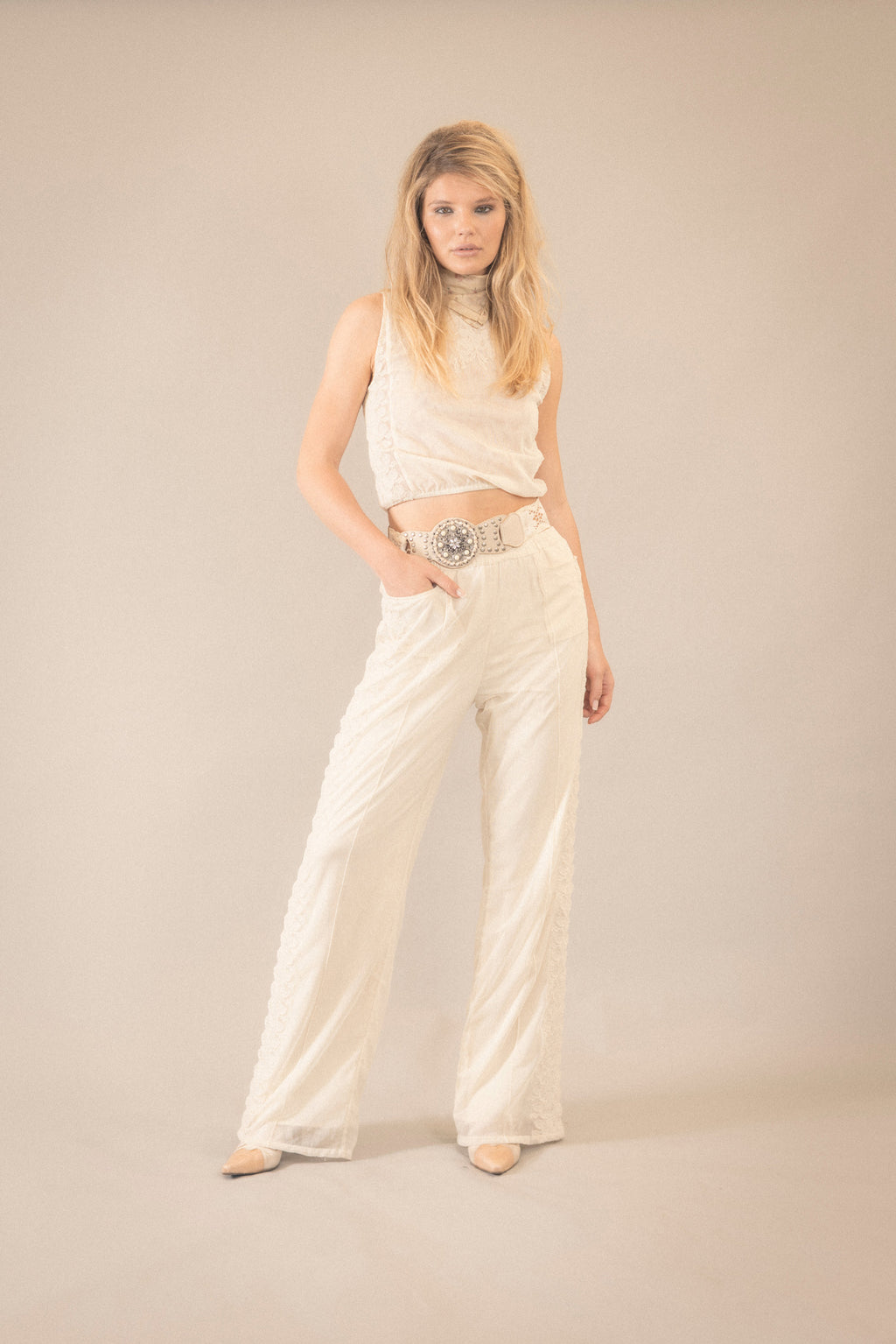 Rosewood Pinstripe Pant